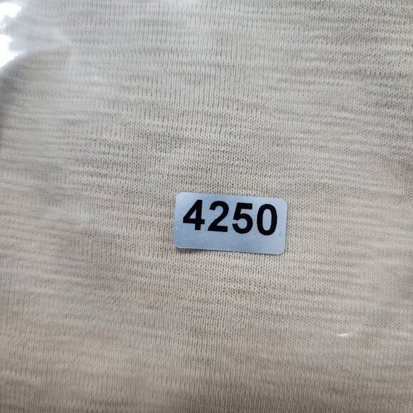 Womens LRL Lauren Ralph Lauren Henley Shirt 3/4 Sleeve Pocket 1/2 Button Down L - Picture 8 of 8